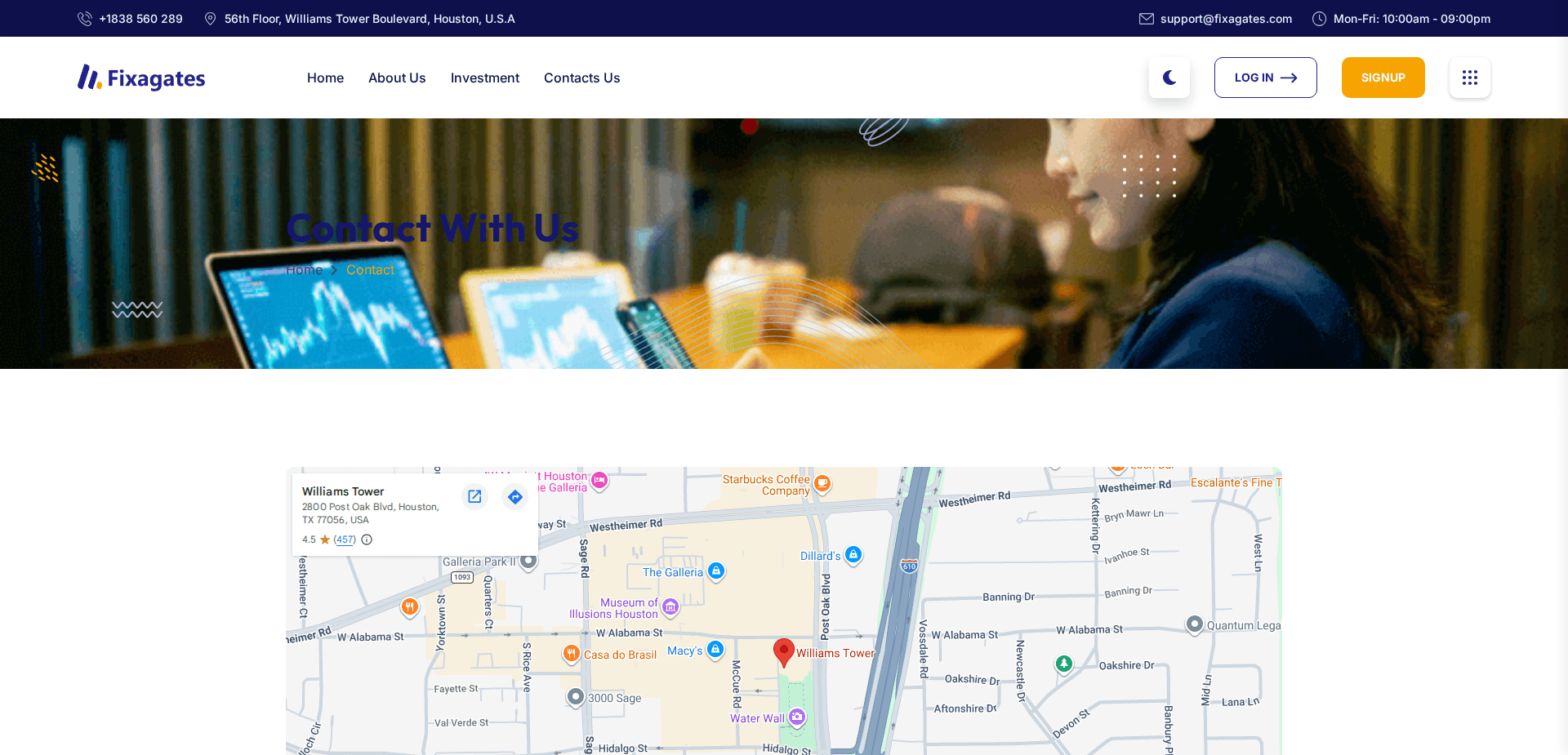 Website screenshot for https://fixagates.com/ - 2