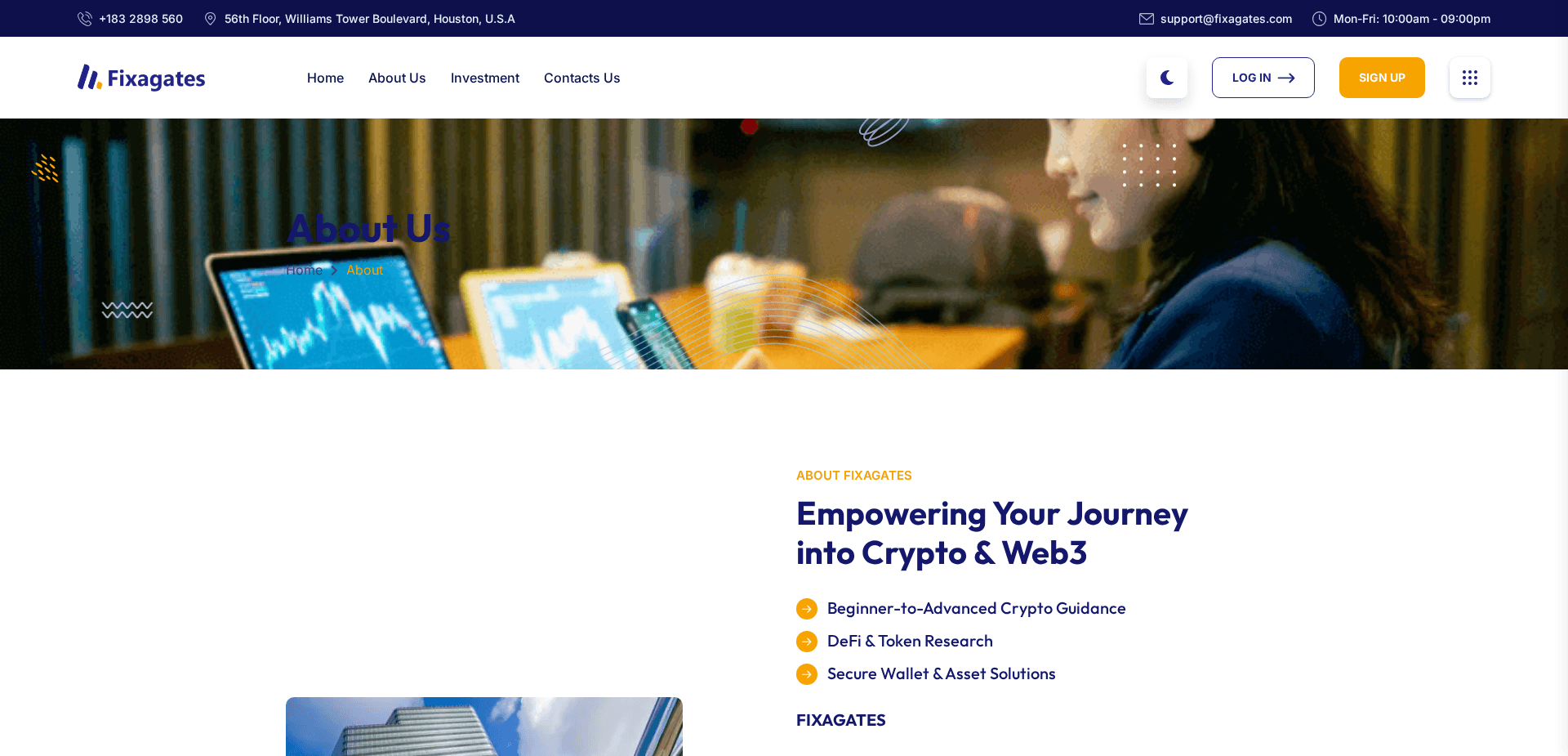 Website screenshot for https://fixagates.com/ - 3