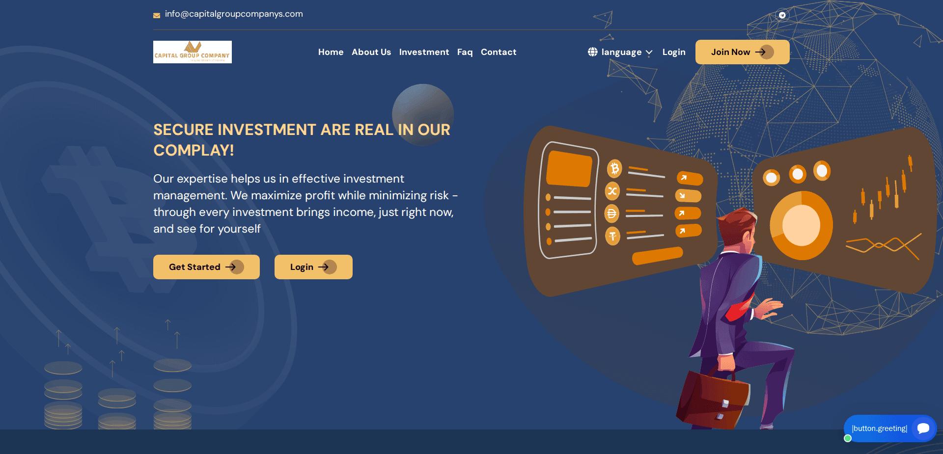 Website screenshot for https://capitalgroupcompanys.com/ - 1
