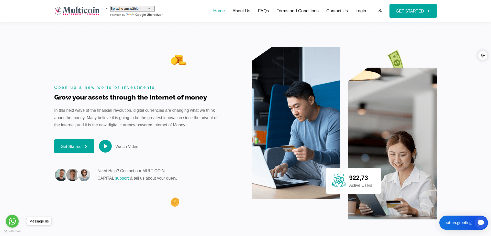 Website screenshot for https://multicoin-capital.com/ - 1