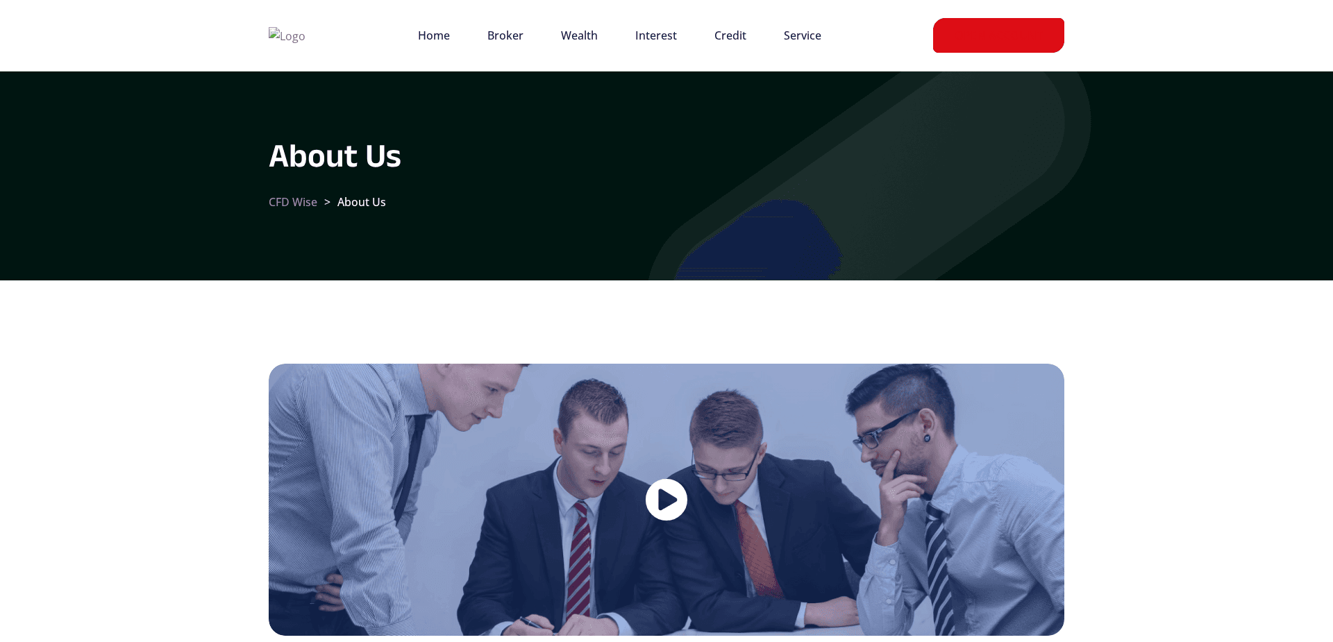 Website screenshot for https://cfdwise.com/ - 2
