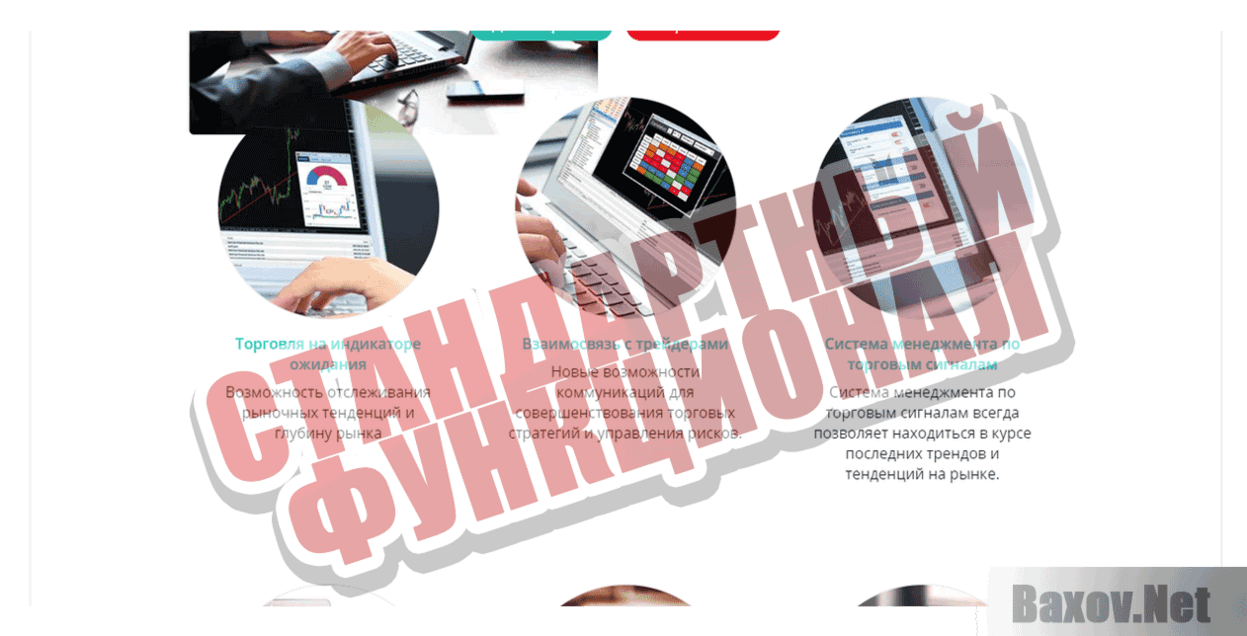 AxiTrader Стандартный функционал