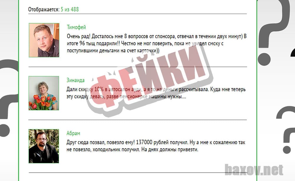 Poll & Money любит фейков