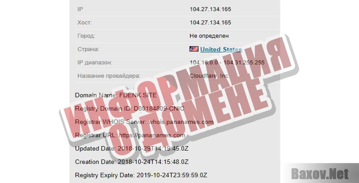 МОБИКОН Информация о домене