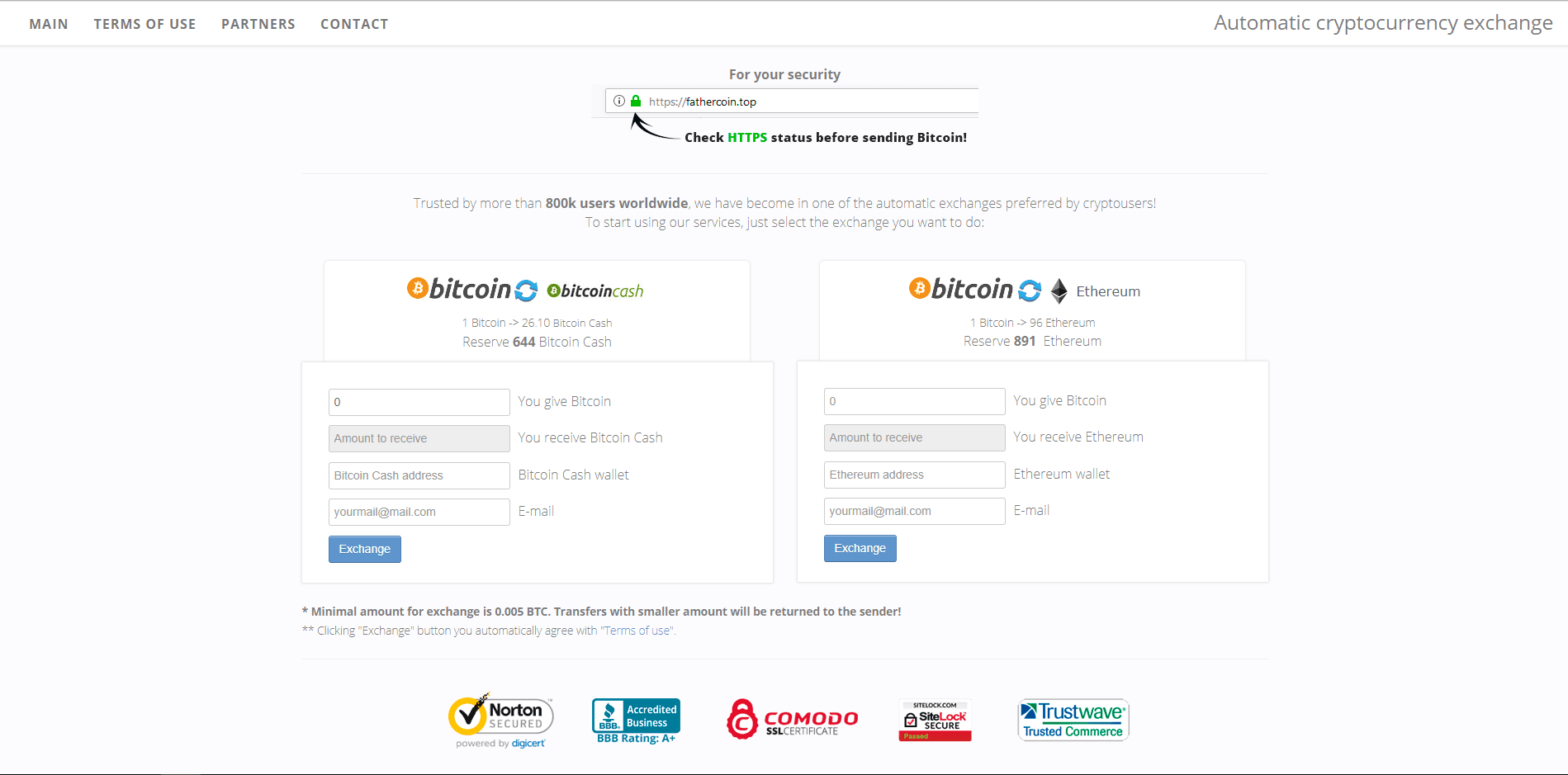 Bitcoin Exchange (exbtc.xyz) отзывы и обзор. Развод, лохотрон или правда. Только честные и правдивые отзывы.