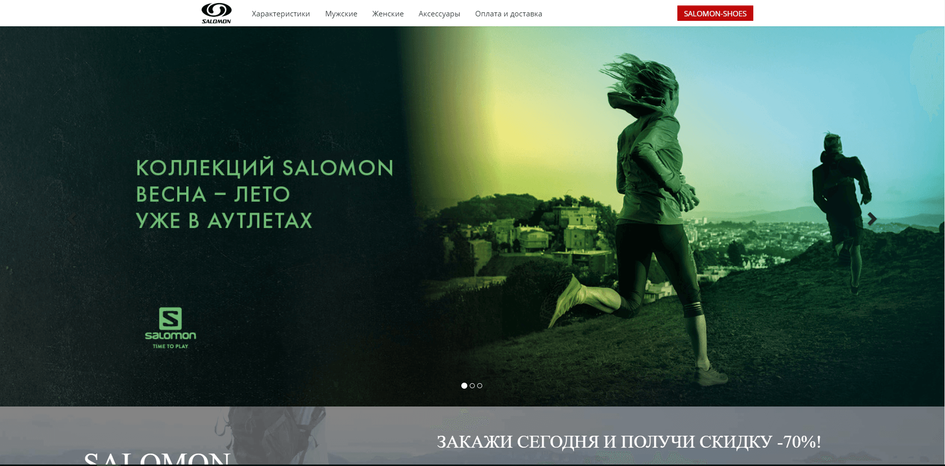 Salomon на распродаже