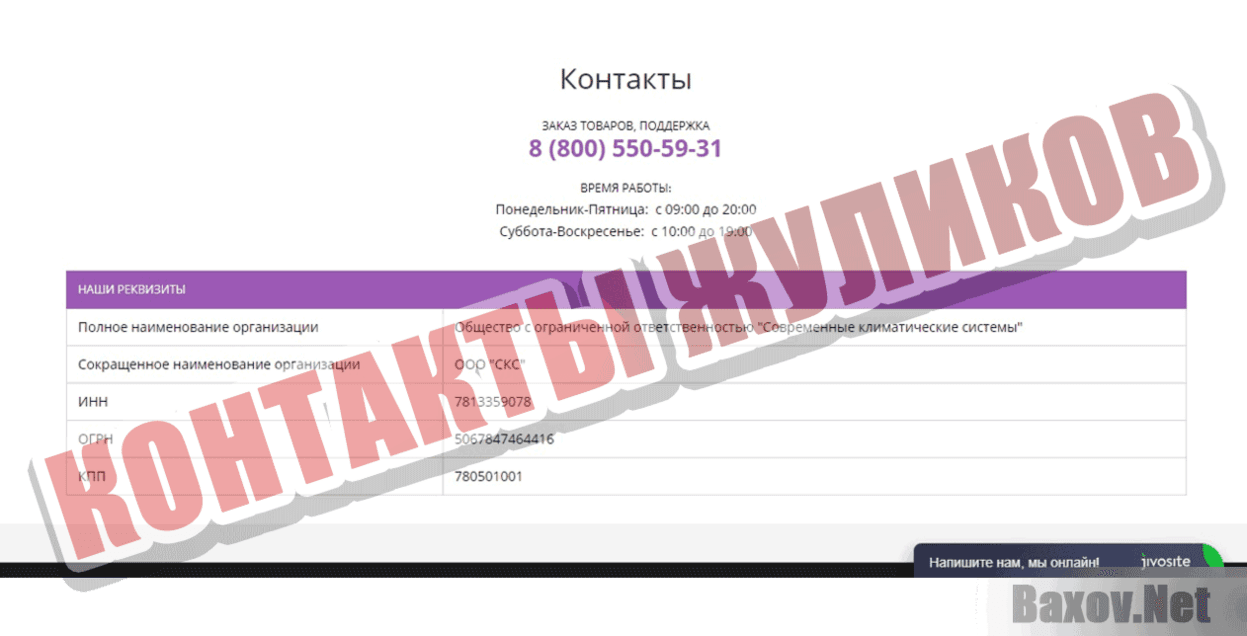 Aireasy Контакты жуликов