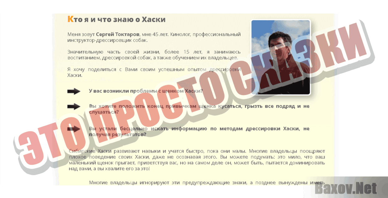 Курс дрессировки хаски Это просто сказки