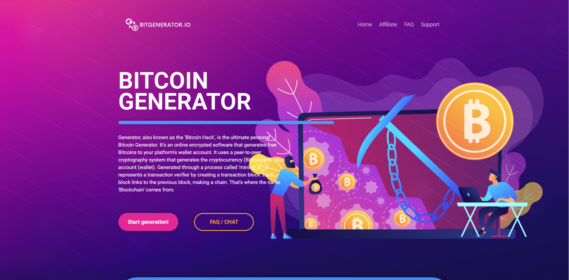 Bitcoin Generator
