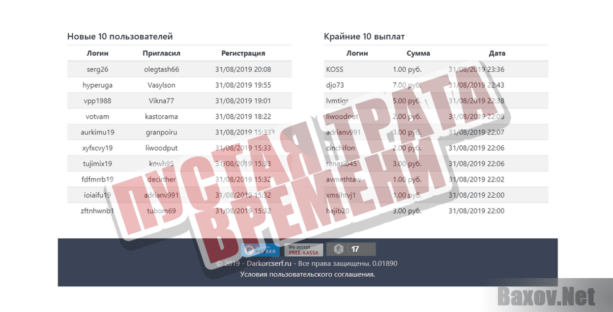 Darkorcserf - Пустая трата времени