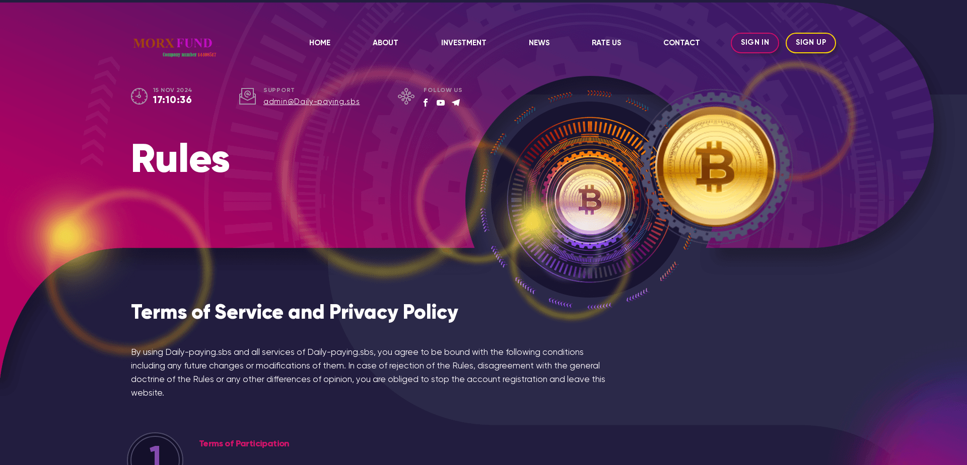 Screenshot for daily-paying.sbs - 0