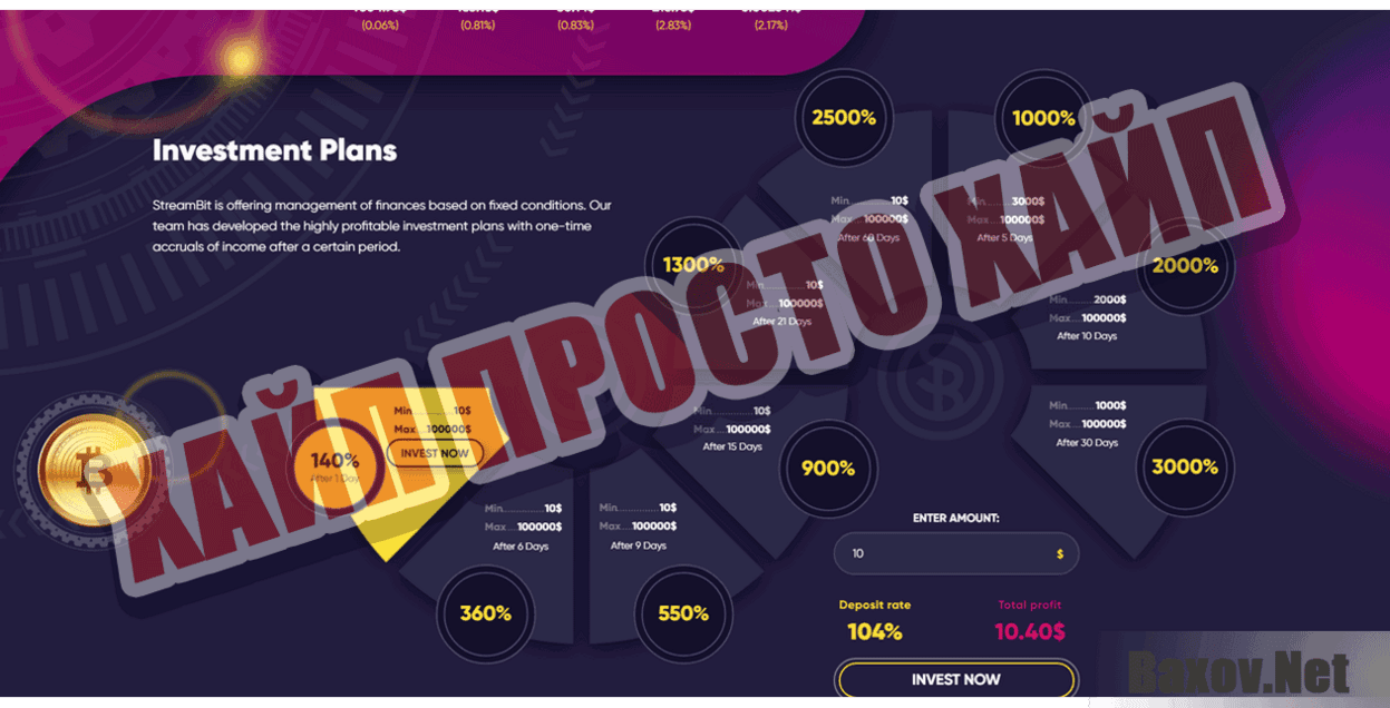 StreamBit Хайп Просто хайп