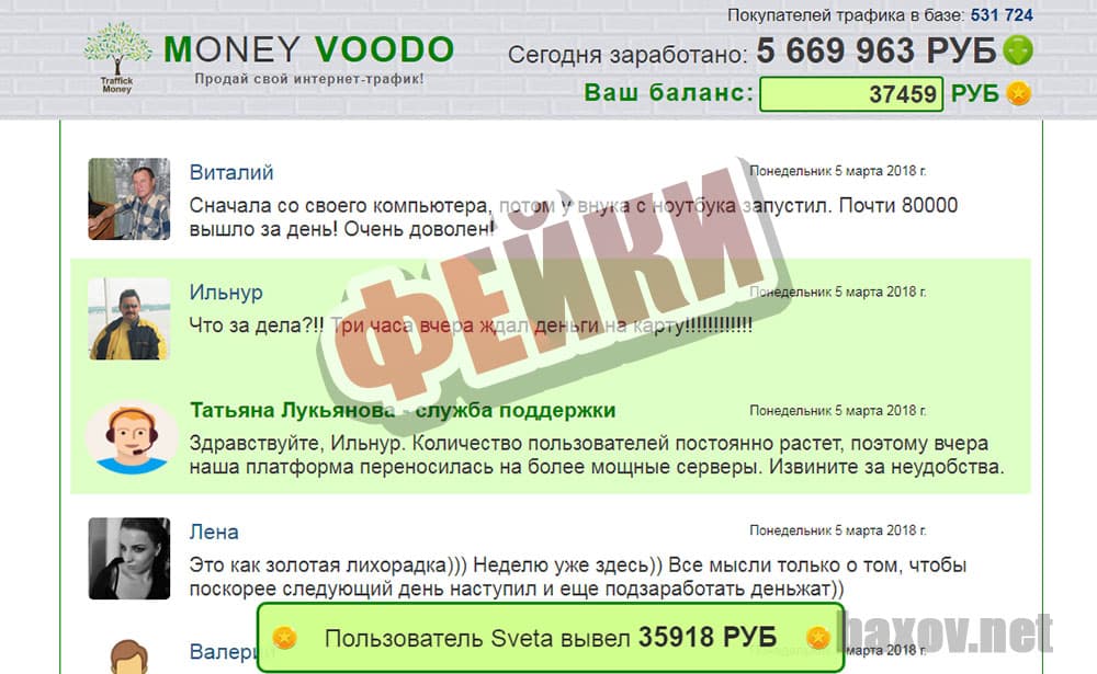Money Spayce / Money Kurt / Money Voodo / Money Coba / Money Jors и фейки