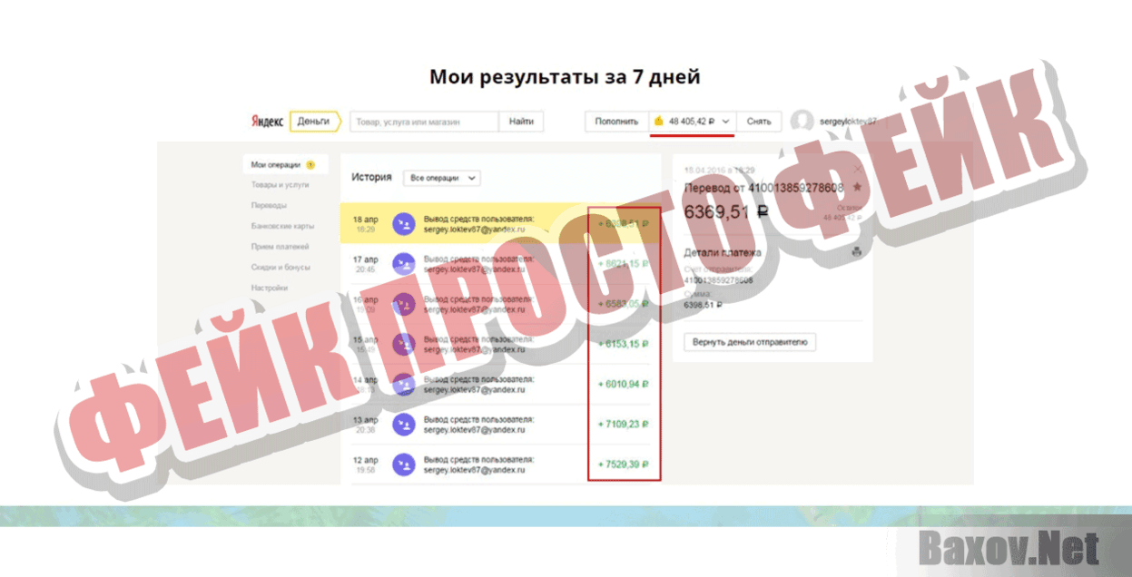 6000 рублей ежедневно на автопилоте Фейк Просто фейк