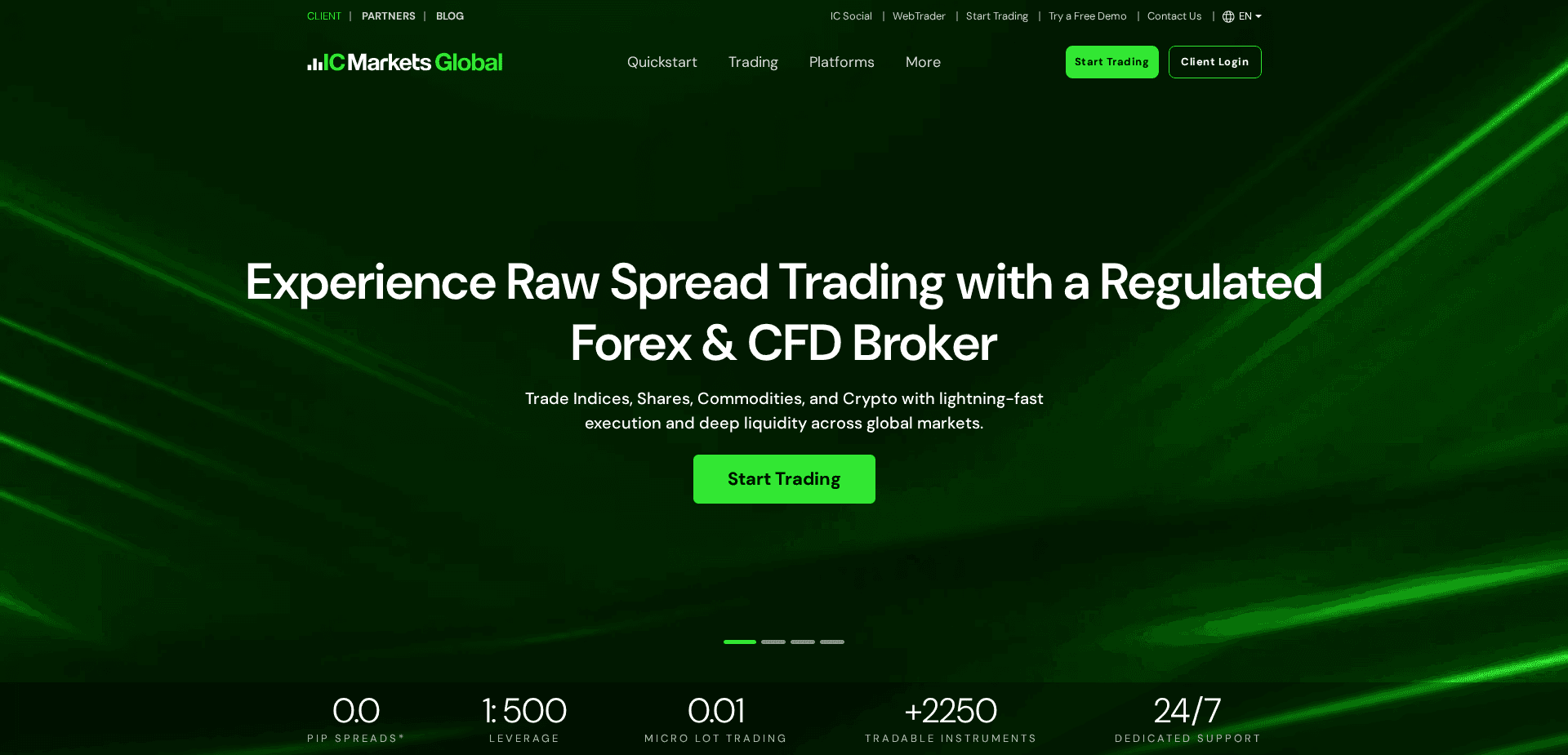 Website screenshot for https://icmarkets.com/ - 1