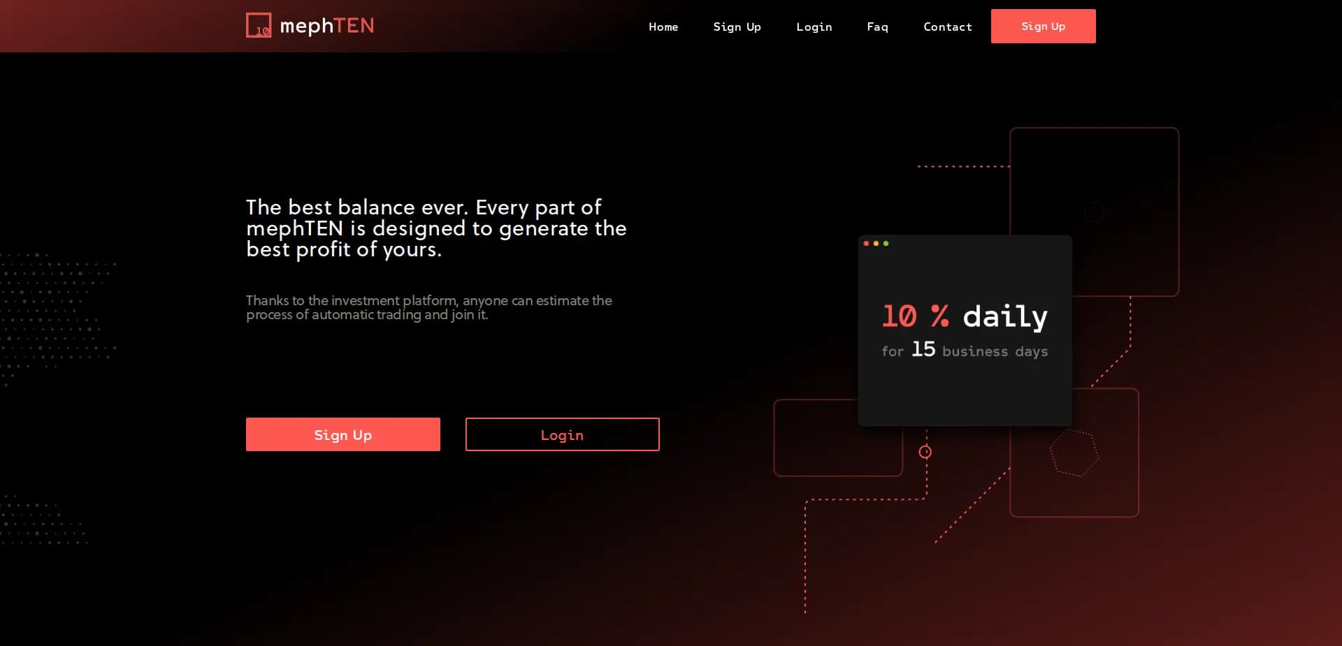 Платформа MephTEN обзор и честные комментарии