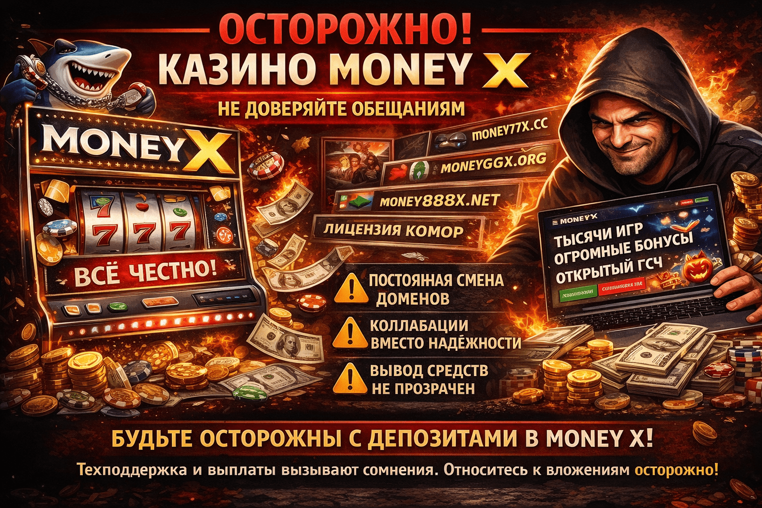 Казино Money X - обзоры, сайты, рейтинг и честные комментарии
