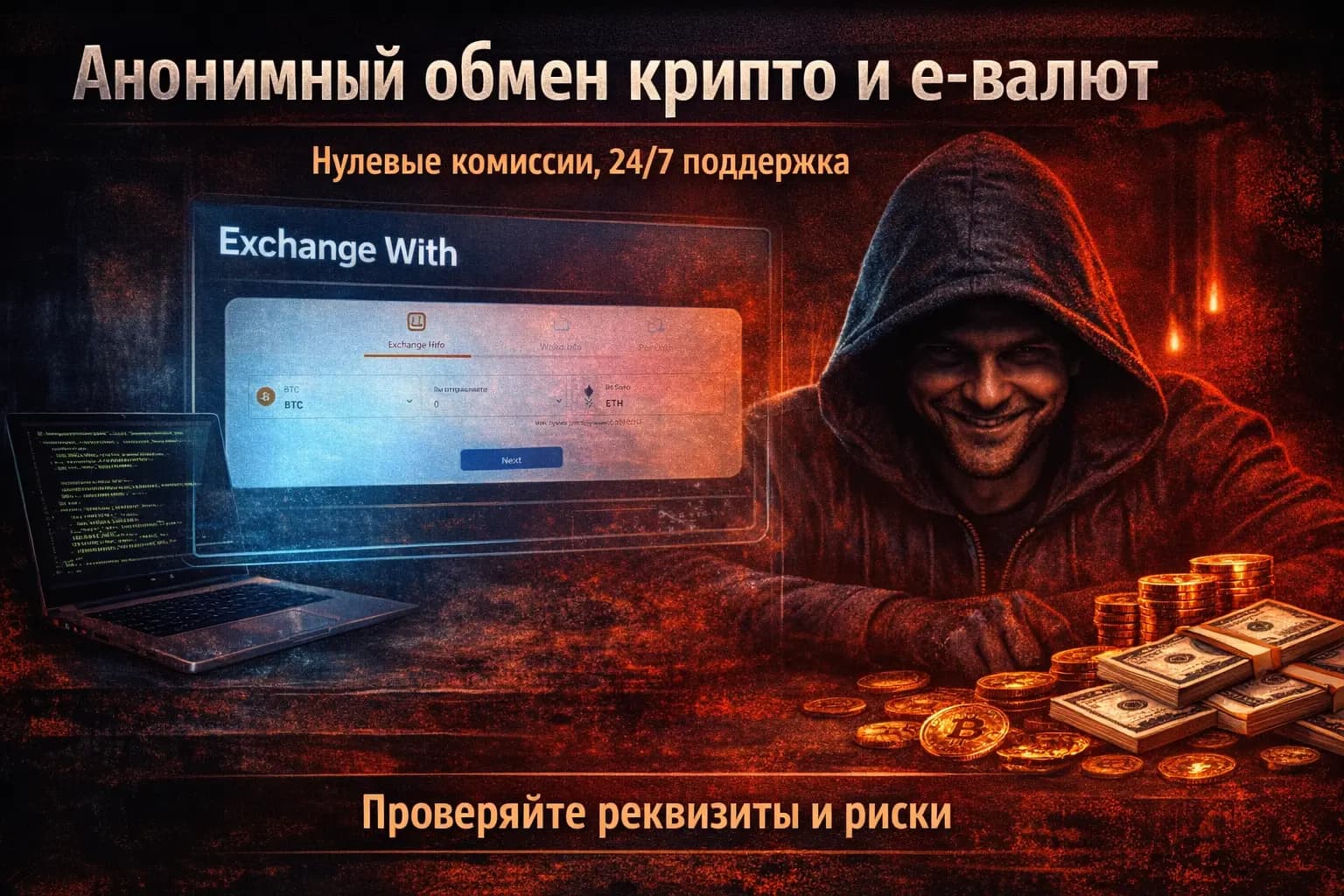 Анонимный обмен крипто и e‑валют честные обзоры, вебсайты и комментарии