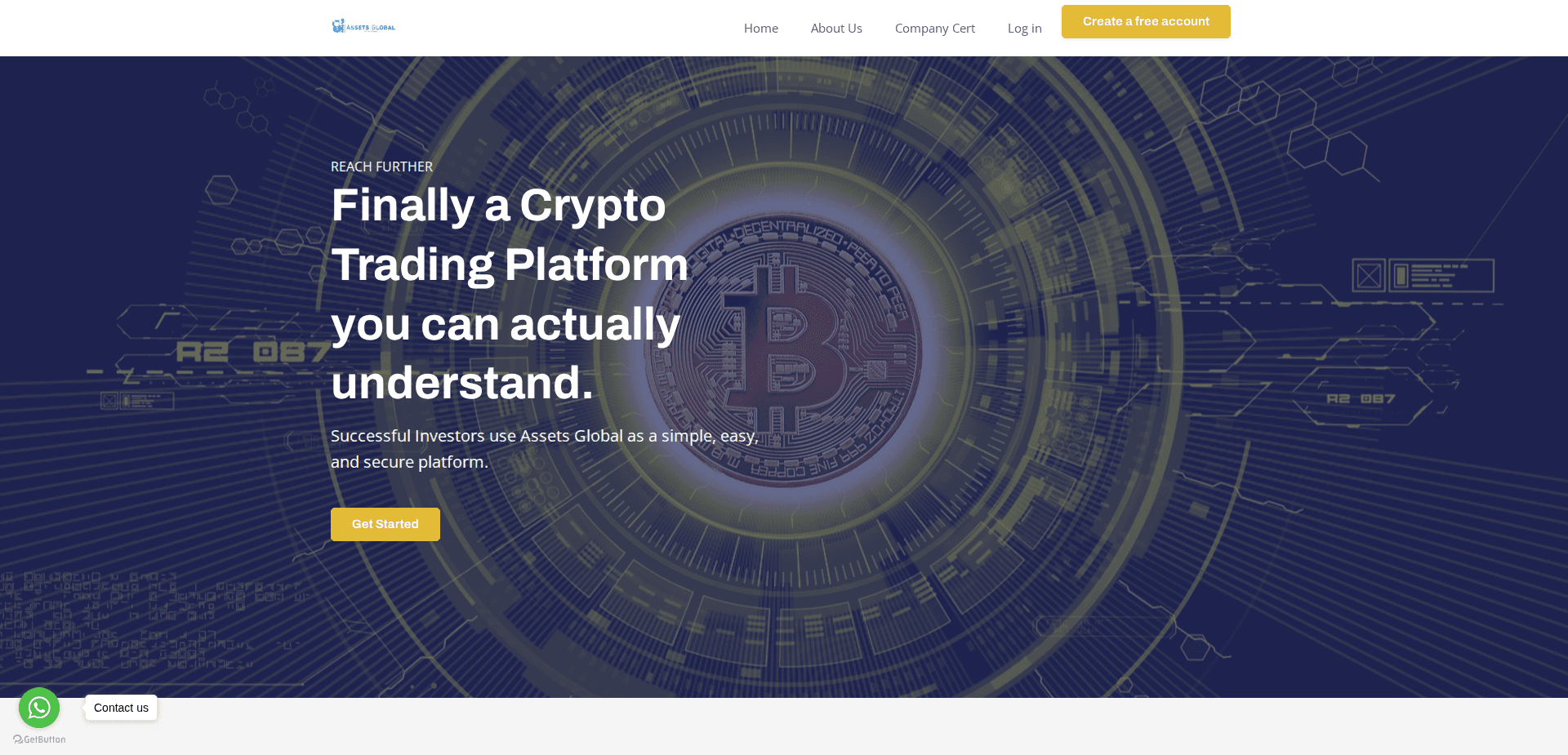 Website screenshot for https://assets-global.live/ - 1