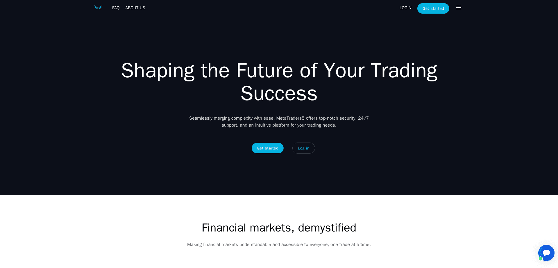 Website screenshot for https://metatrader5pro.com/ - 1