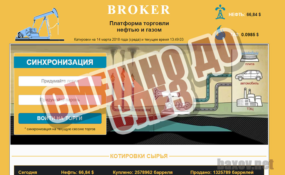 Блог Павла Кашина и Broker Platform - смешная регистрация