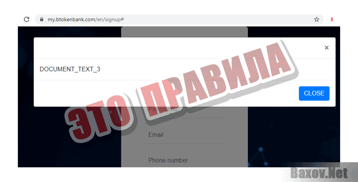 Btoken Bank Это правила