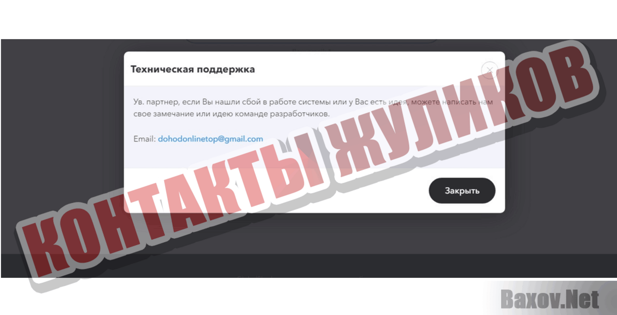 GlobalShark Контакты жуликов