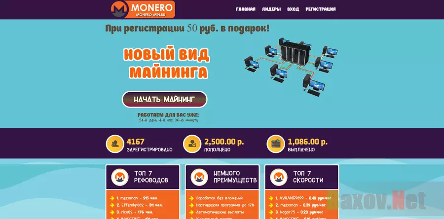 Monero-min - лохотрон