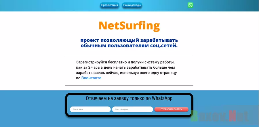 NetSurfing - лохотрон