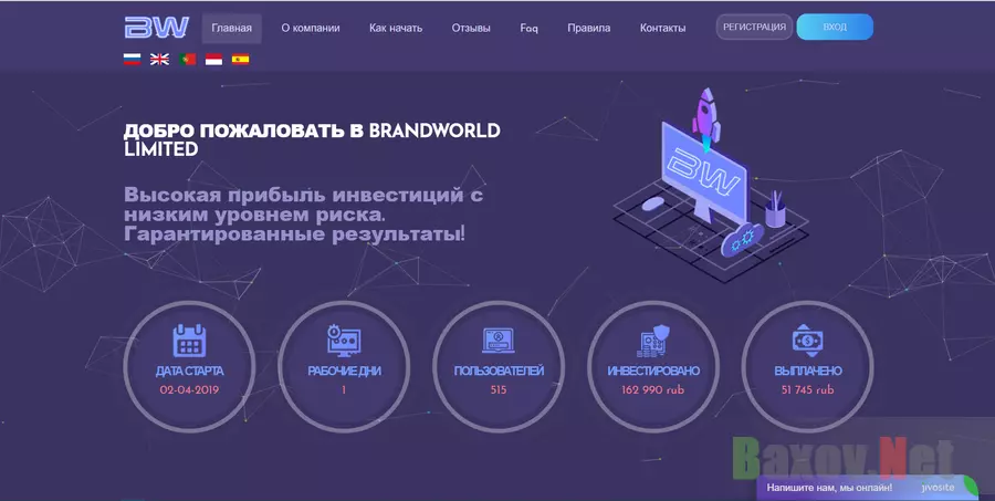 BRANDWORLD - Лохотрон