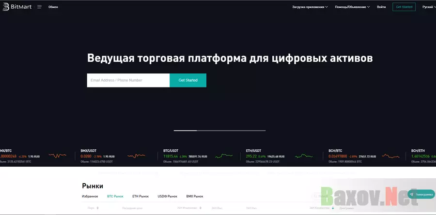 BitMart - на проверке