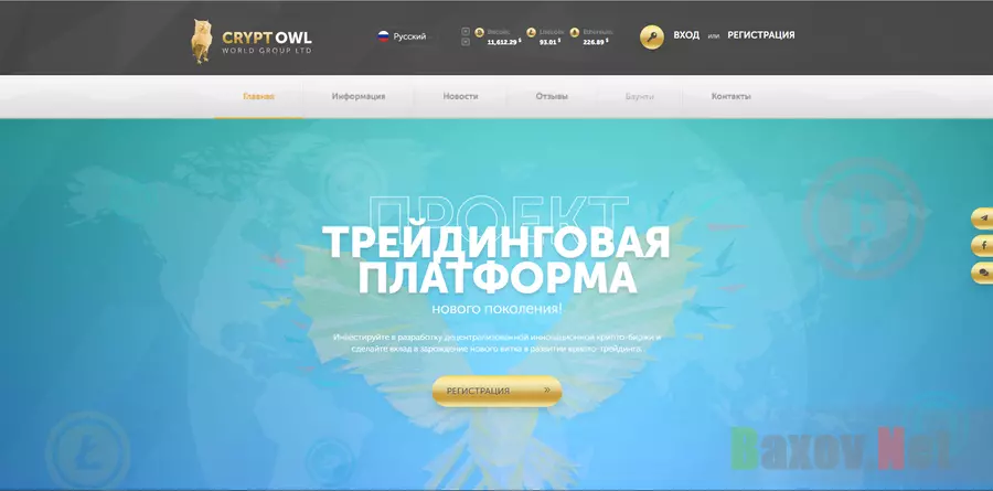 Cryptowl.group - лохотрон