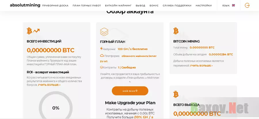 AbsolutMining - На проверке