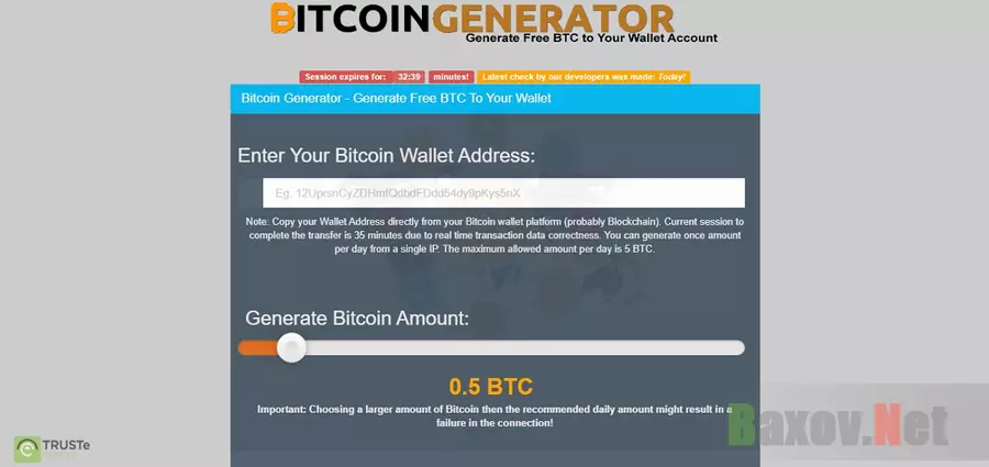 Bitcoin Generator