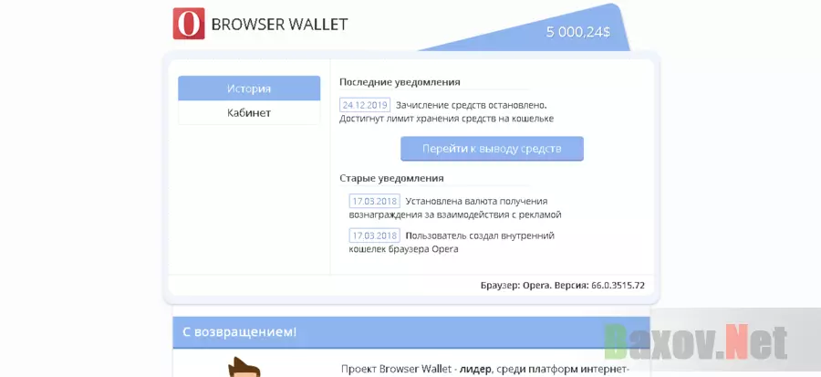 Browser Wallet